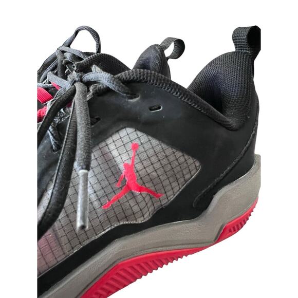 10.5 Nike Men\'s Jordan One Take 4 Black Red Low Basketball Shoes DO7193-061 main image 9